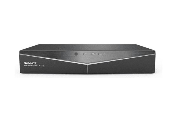 SKU-005995x00733 - SANNCE 5MP Lite 8 Channel Security Camera DVR, H.264+ Hybrid 5-in-1 Surveillance DVR Recorder